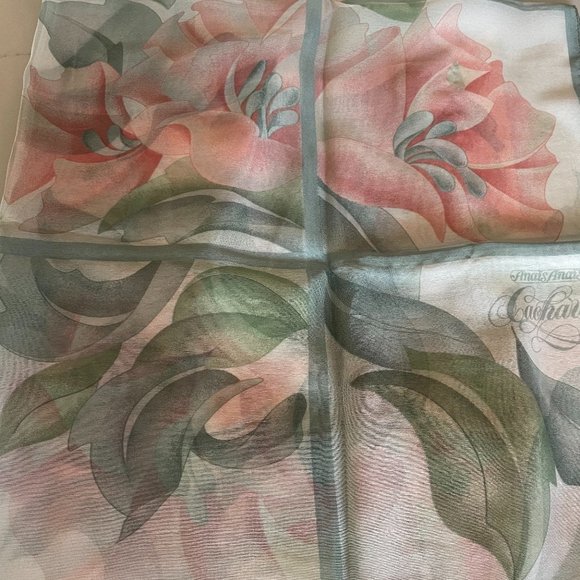 Les Nympheas Accessories - Vintage Scarf - Les Nympheas Made in Italy, NWOT